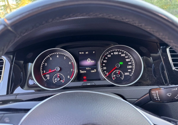 Volkswagen Golf cena 85400 przebieg: 146600, rok produkcji 2019 z Radom małe 191